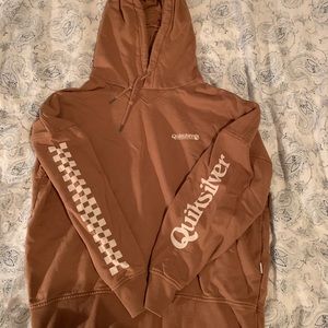 Quicksilver rust colored hoodie